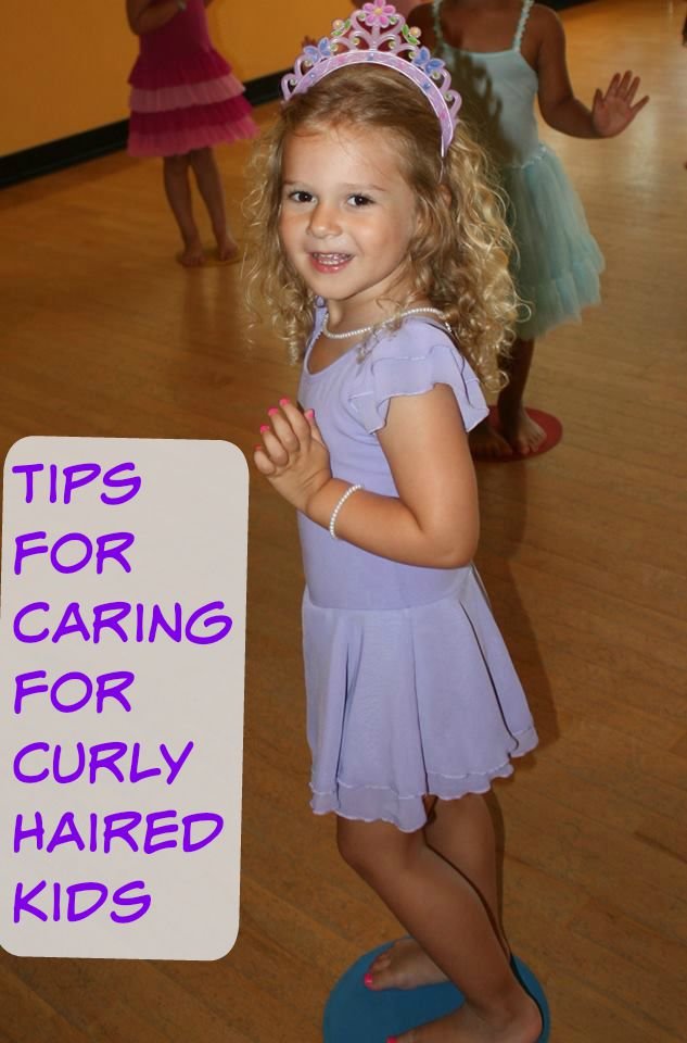Tips for caring for curly haired kids